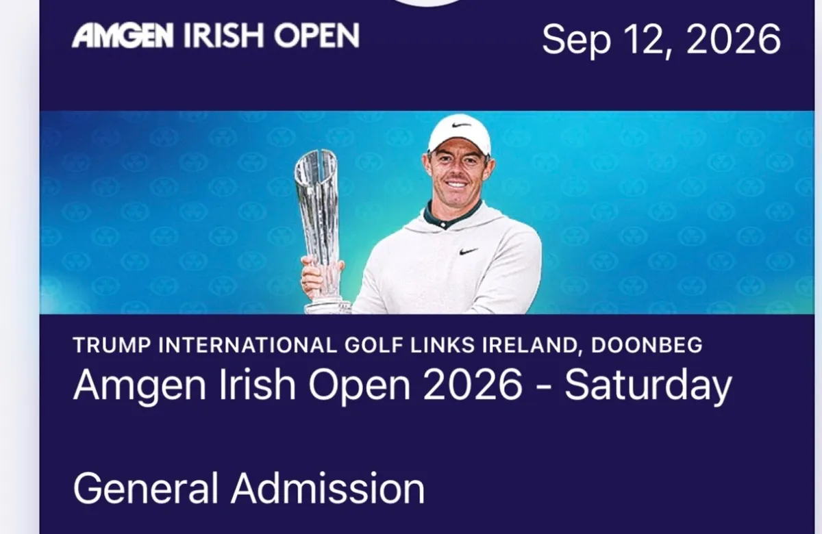 Irish Open Golf Tickets