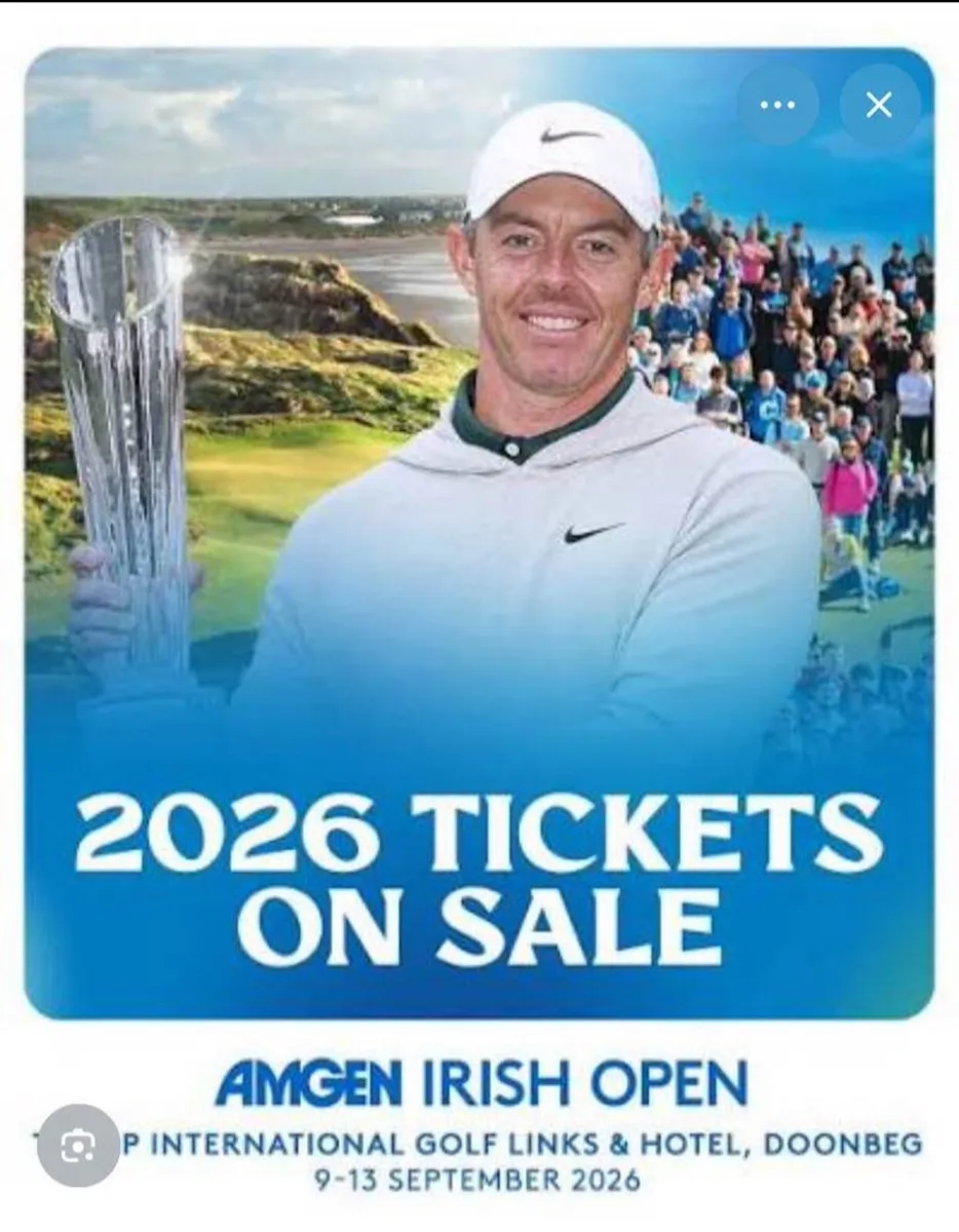 Irish Open Friday Grandstand & General Admission