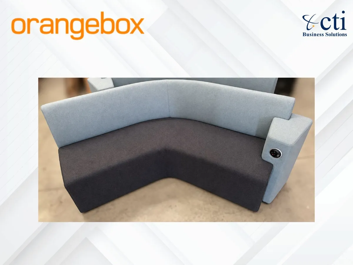 2 x Orangebox Reception Seating - Grade A - Image 2