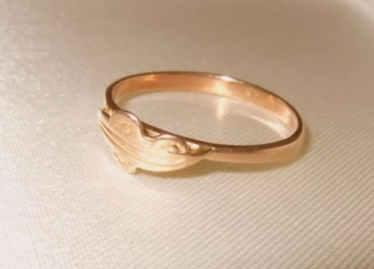 Vintage 14ct Gold Unisex Ring – Fully Hallmarked - Image 3