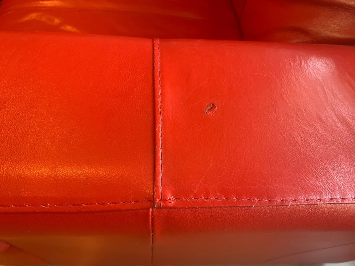 Leather Sofa x2 - Image 4