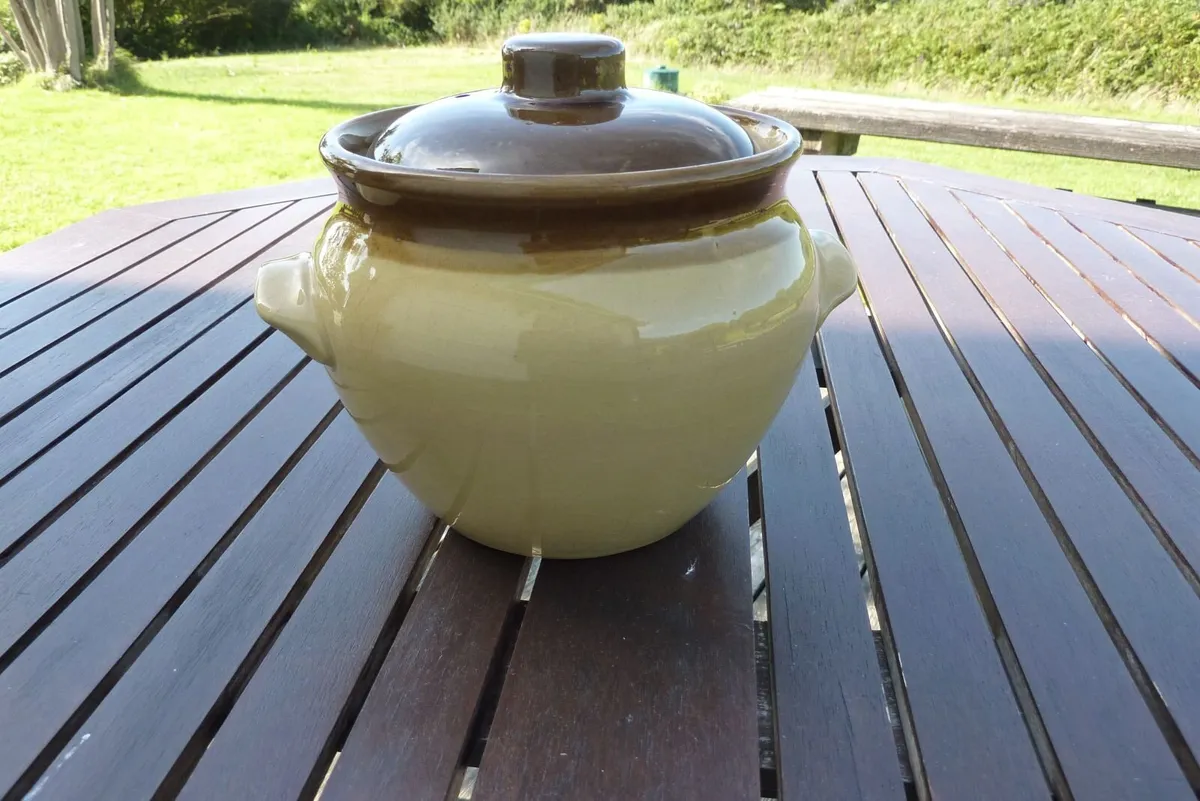 Vintage Granville storage pot - Image 1