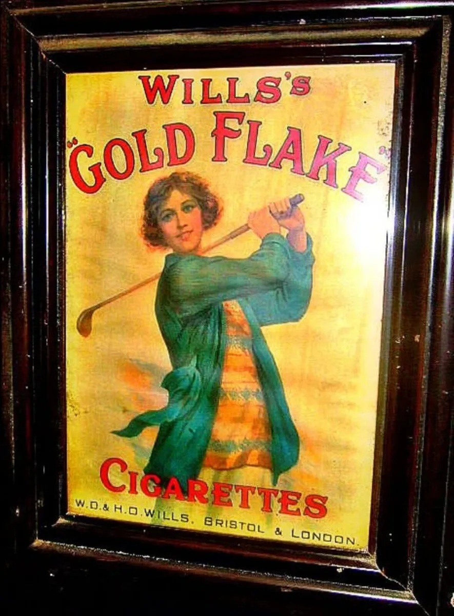 Vintage Framed Wills Advertisement - Image 2