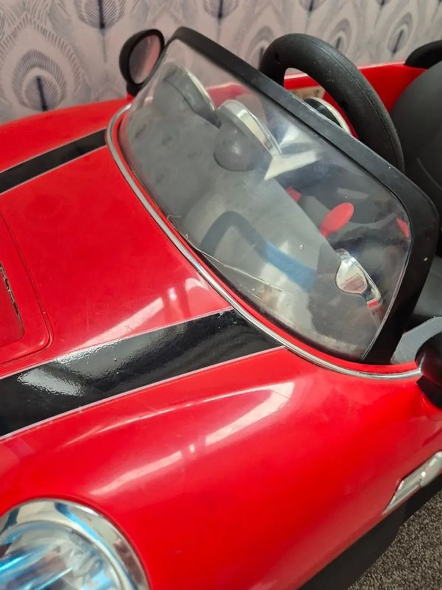 Mini Cooper Toddler Push Car - Image 2