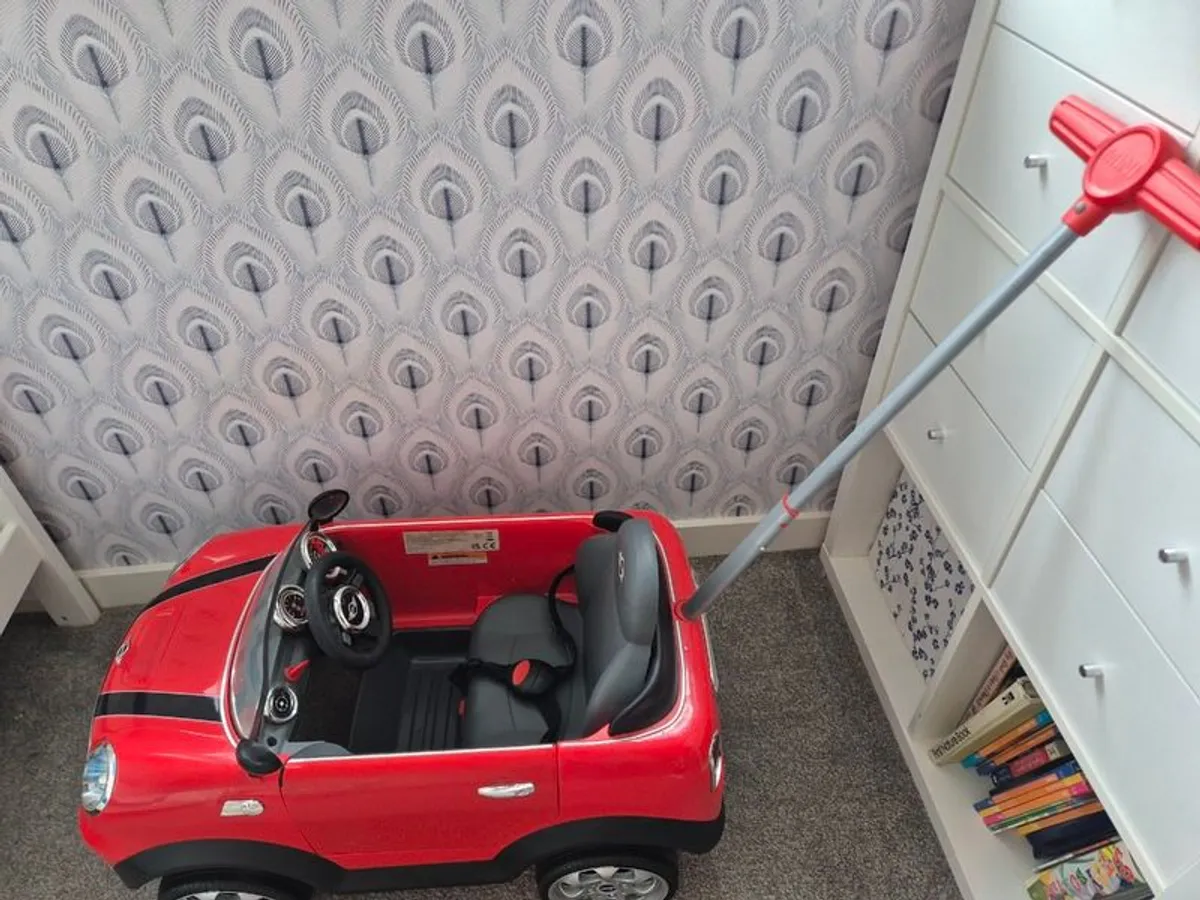 Mini Cooper Toddler Push Car - Image 3