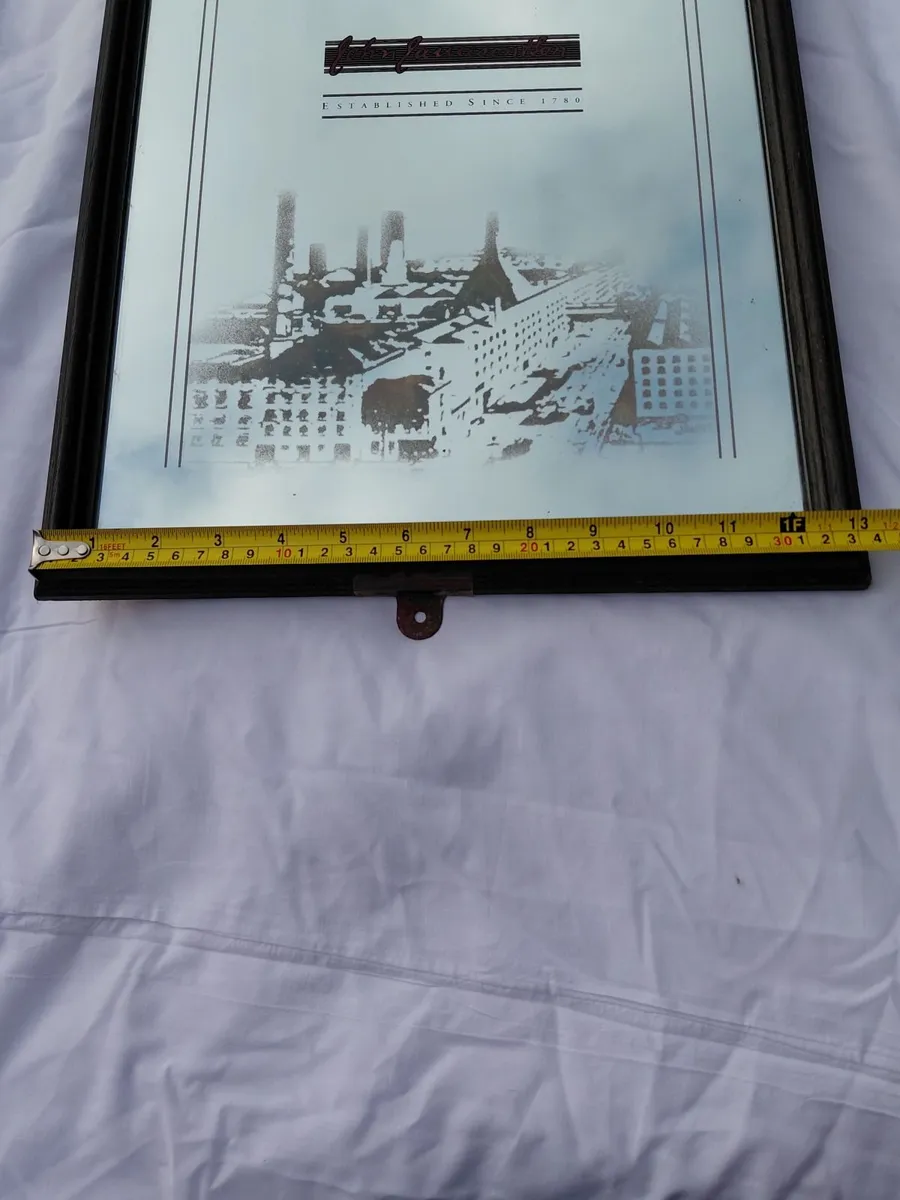 Vintage Jameson Irish Whiskey Mirror – 1970s - Image 3