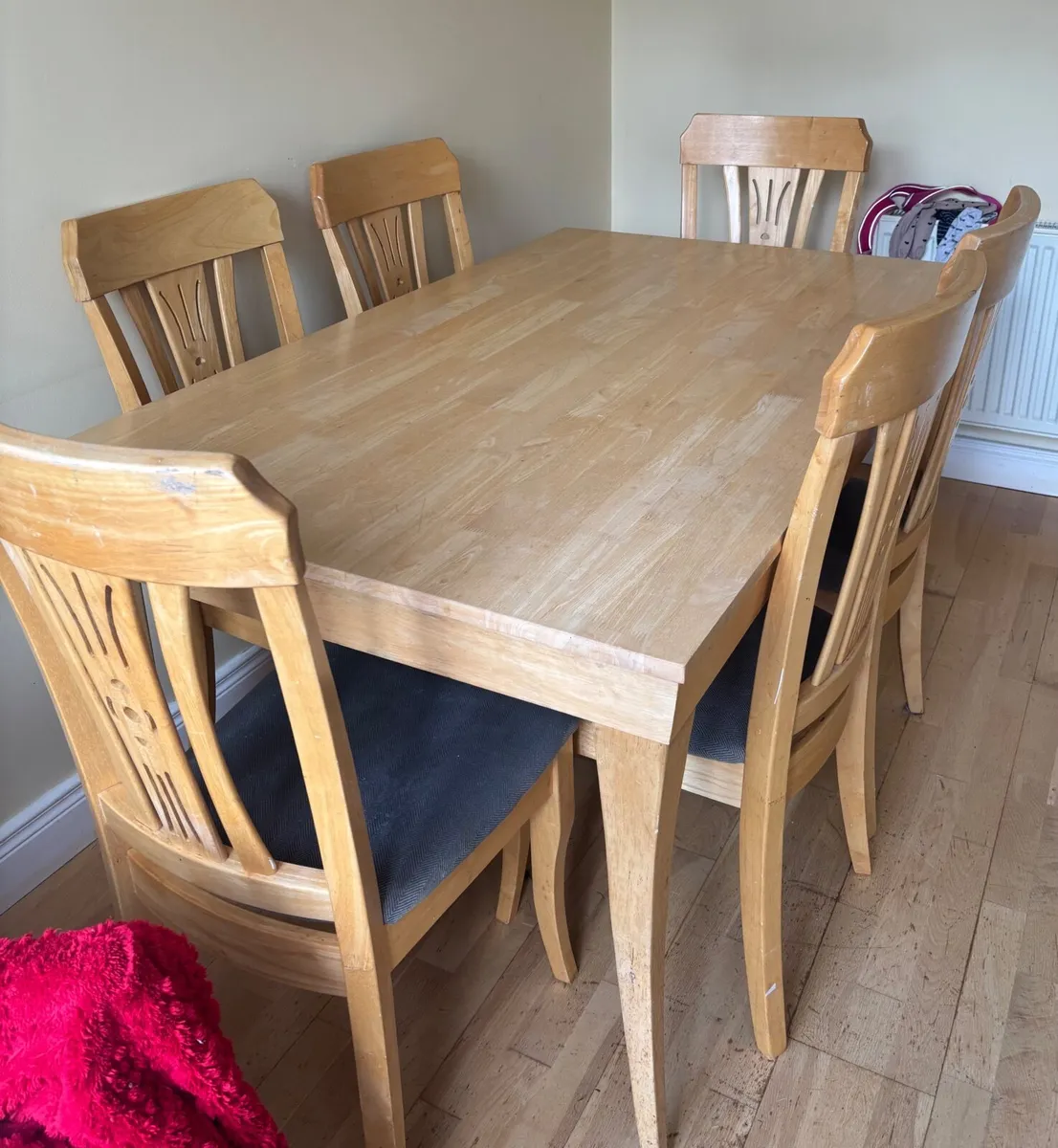 Table and 6 Chairs - Image 2