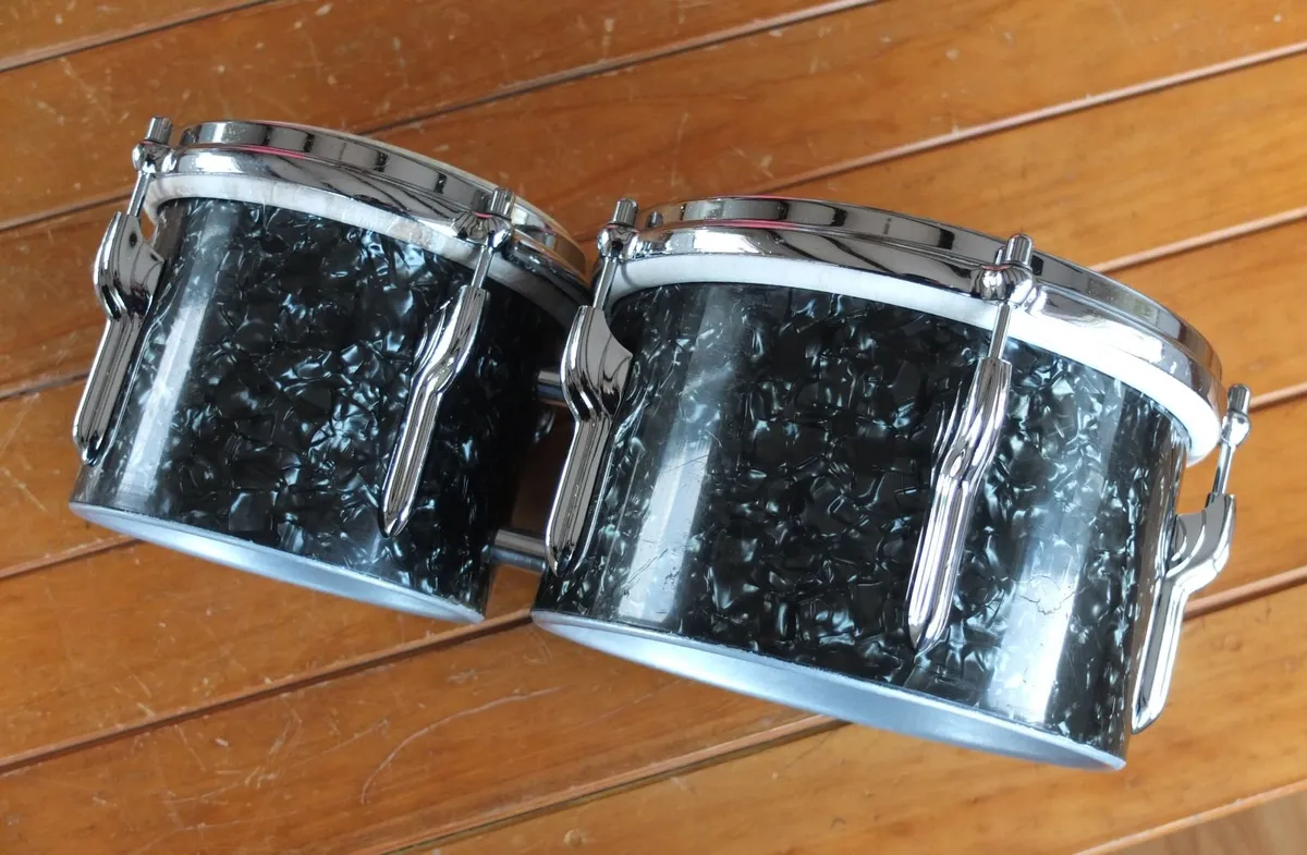 Vintage Premier Bongos. - Image 2