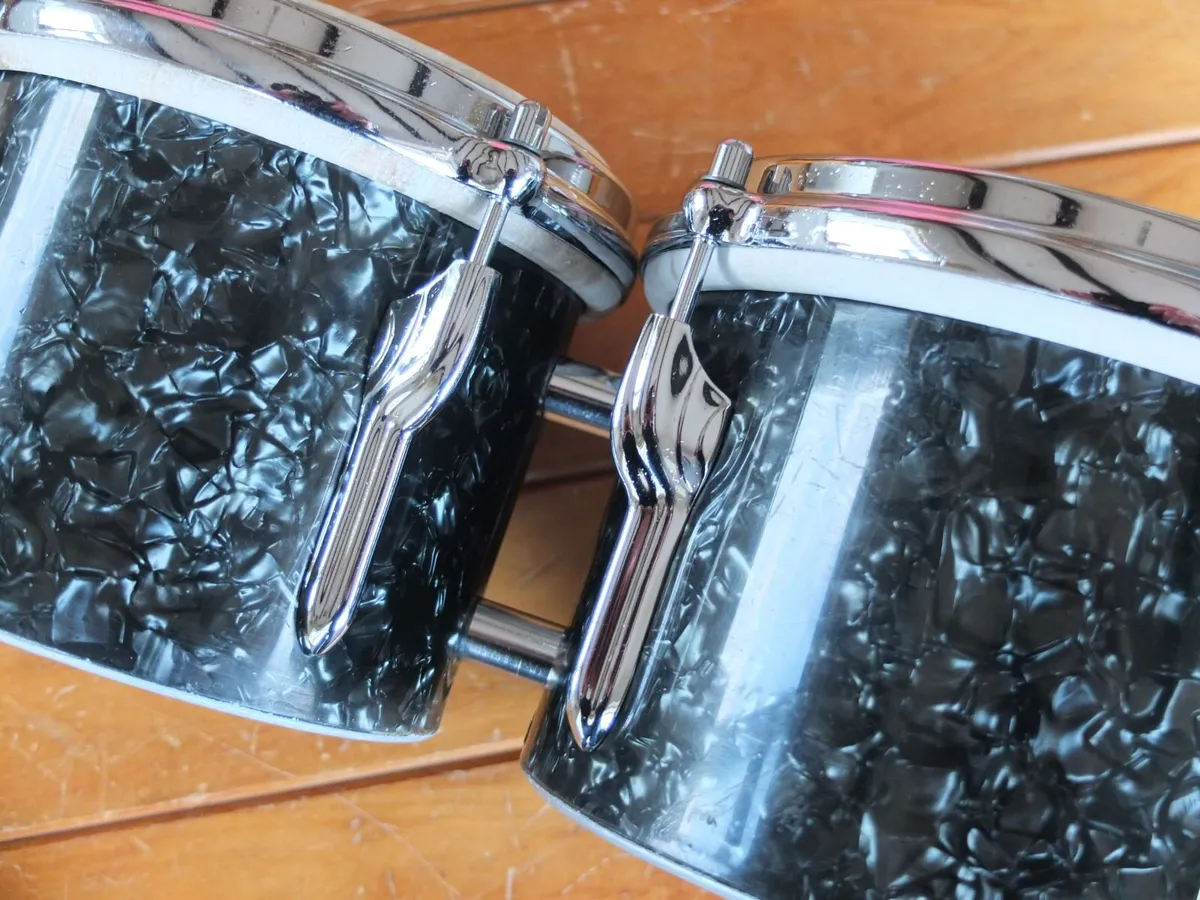 Vintage Premier Bongos. - Image 4