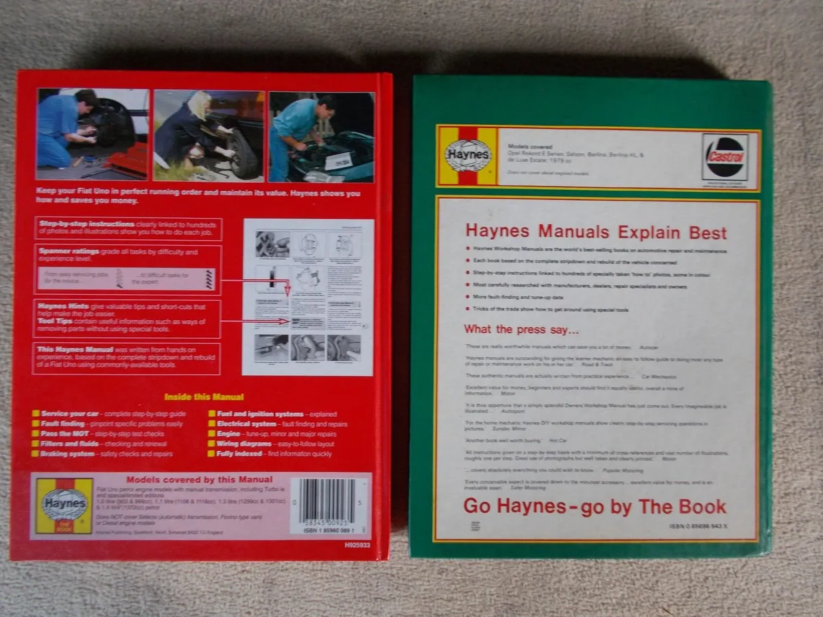 Two 'Hayes' Car Maintenance Books - Image 2