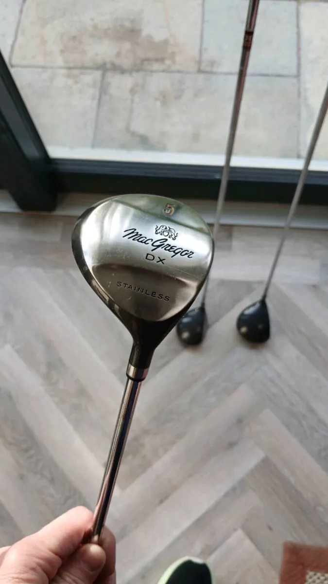 MacGregor DX Driver, 3 and 5 woods - Image 1