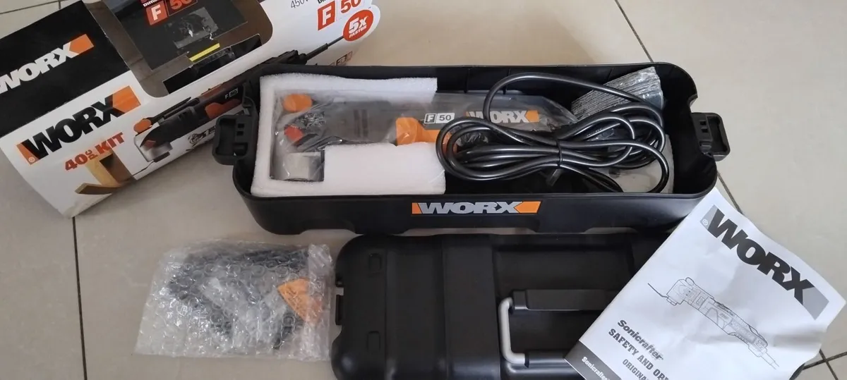 WORX WX681 F50 Sonicrafter Multi-Tool 240v - Image 2