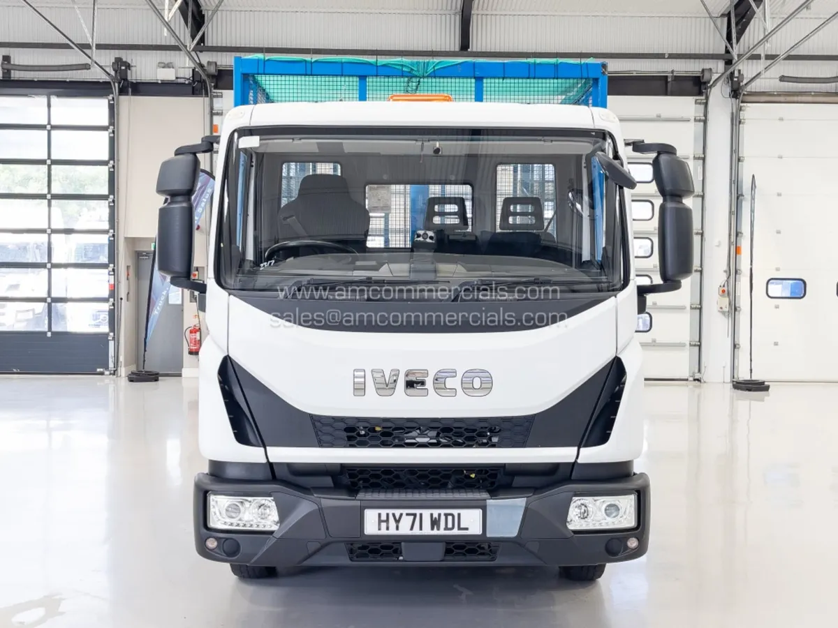2021 IVECO EUROCARGO 75-160 DROPSIDE CAGED TIPPER - Image 2