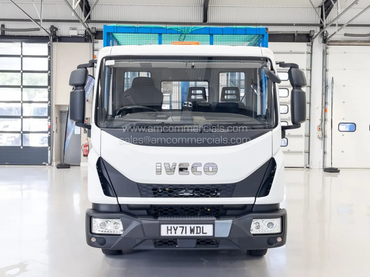 2021 IVECO EUROCARGO 75-160 DROPSIDE CAGED TIPPER - Image 2