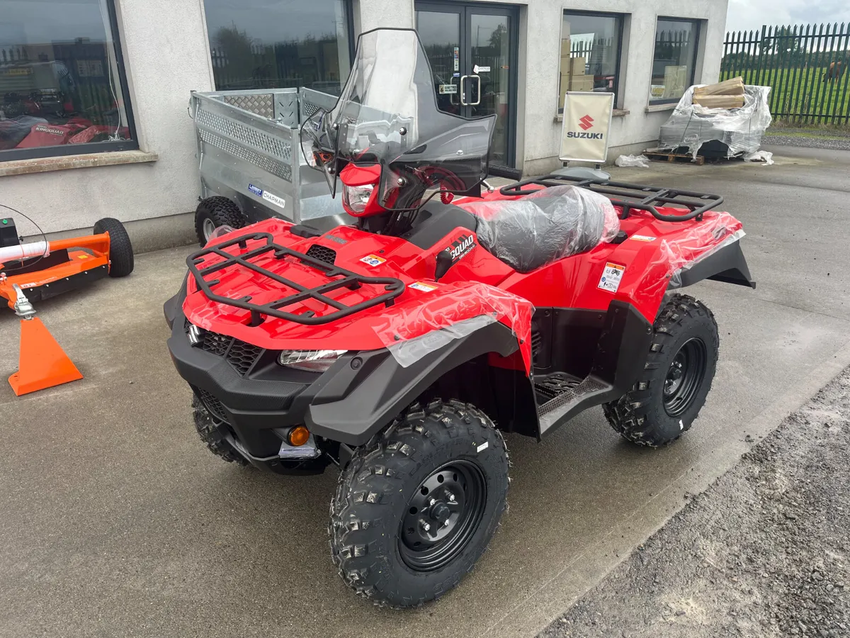 Ploughing Offer on Suzuki KingQuads !! - Image 1
