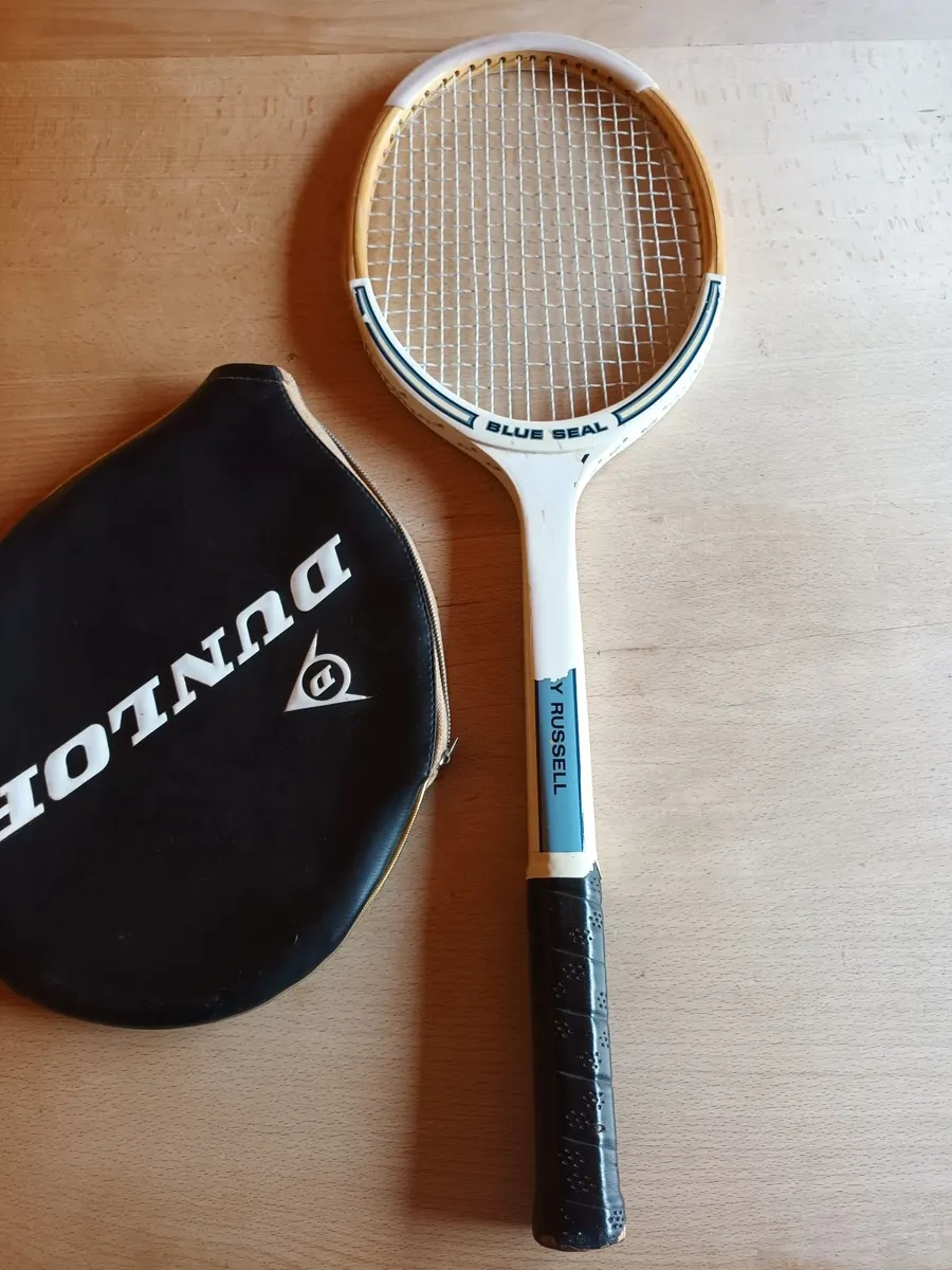 Tennis Racket (classic wooden) - Image 1