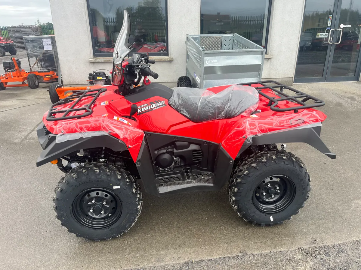 Ploughing Offer on Suzuki KingQuads !! - Image 3