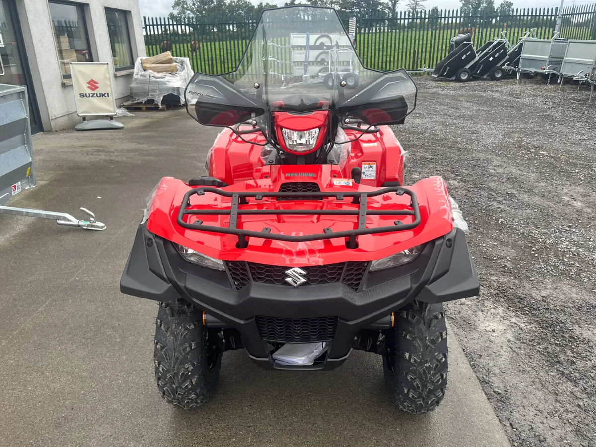 Ploughing Offer on Suzuki KingQuads !! - Image 1