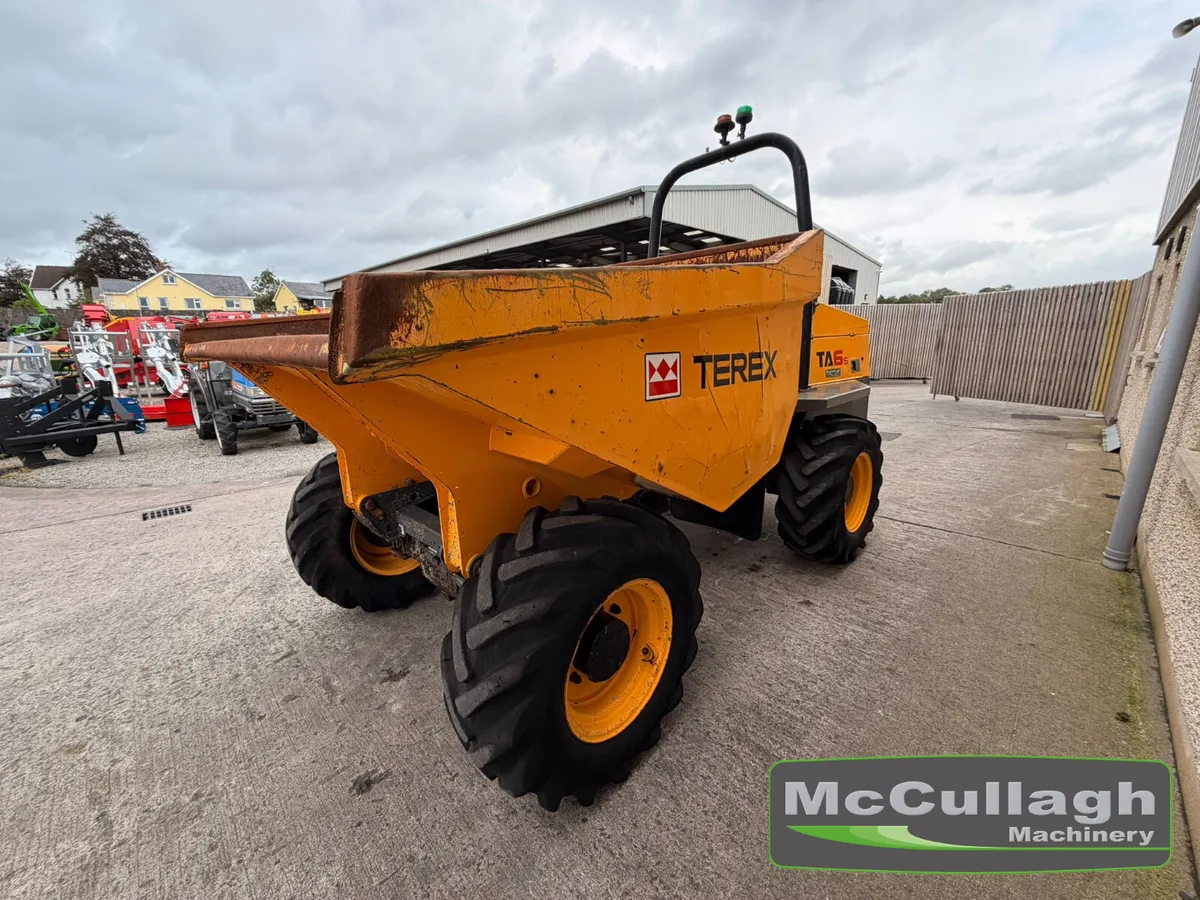 2018 Terex TA6s 6 Tonne Dumper - Image 4