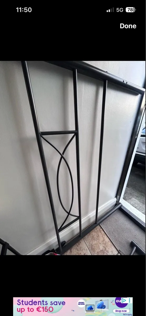 4 foot bedframe - Image 2