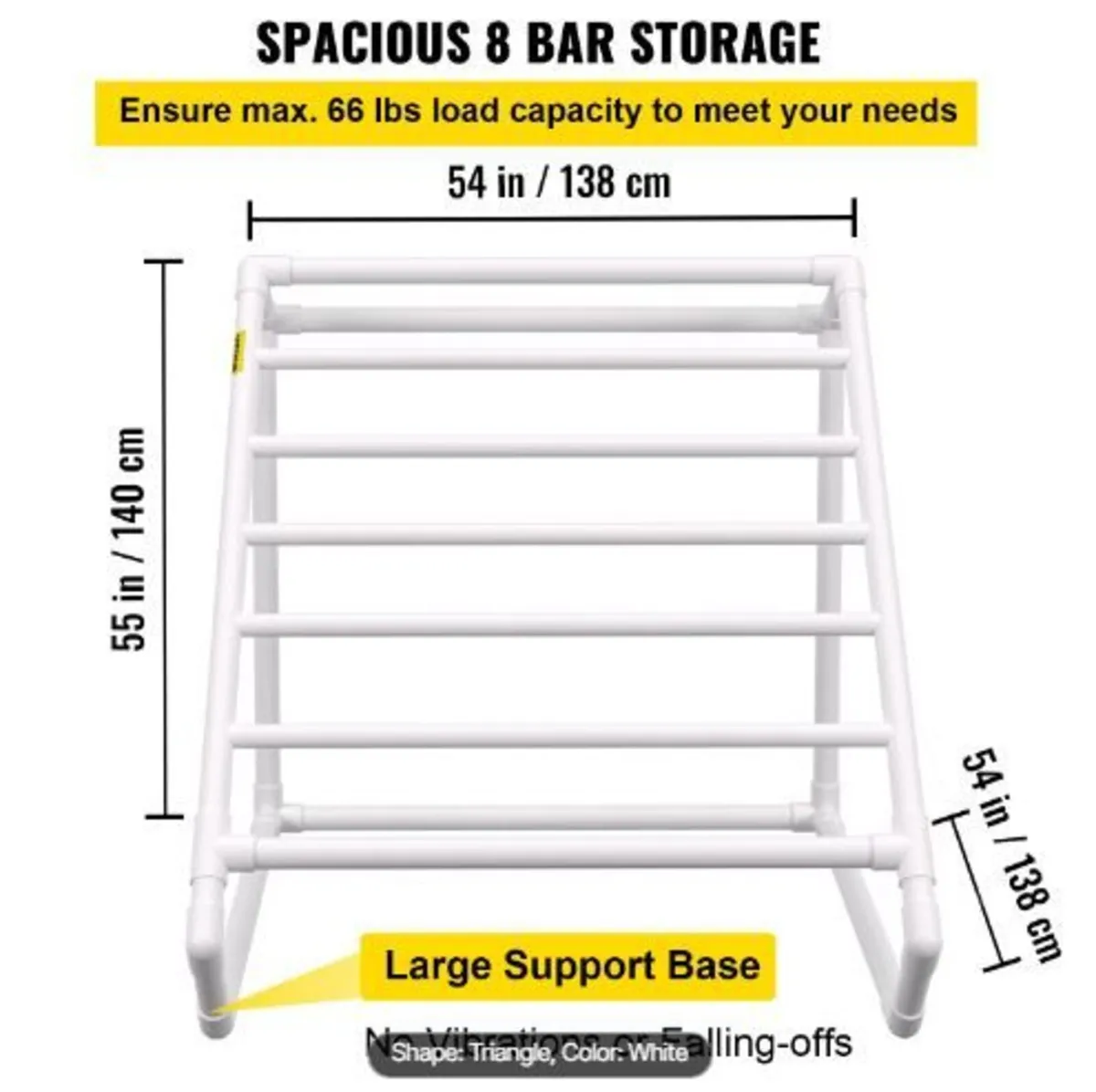 Pool Towel Rack, 8 Bar - Image 4