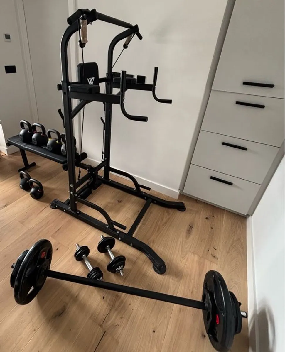 Complete Home gym set - Image 1