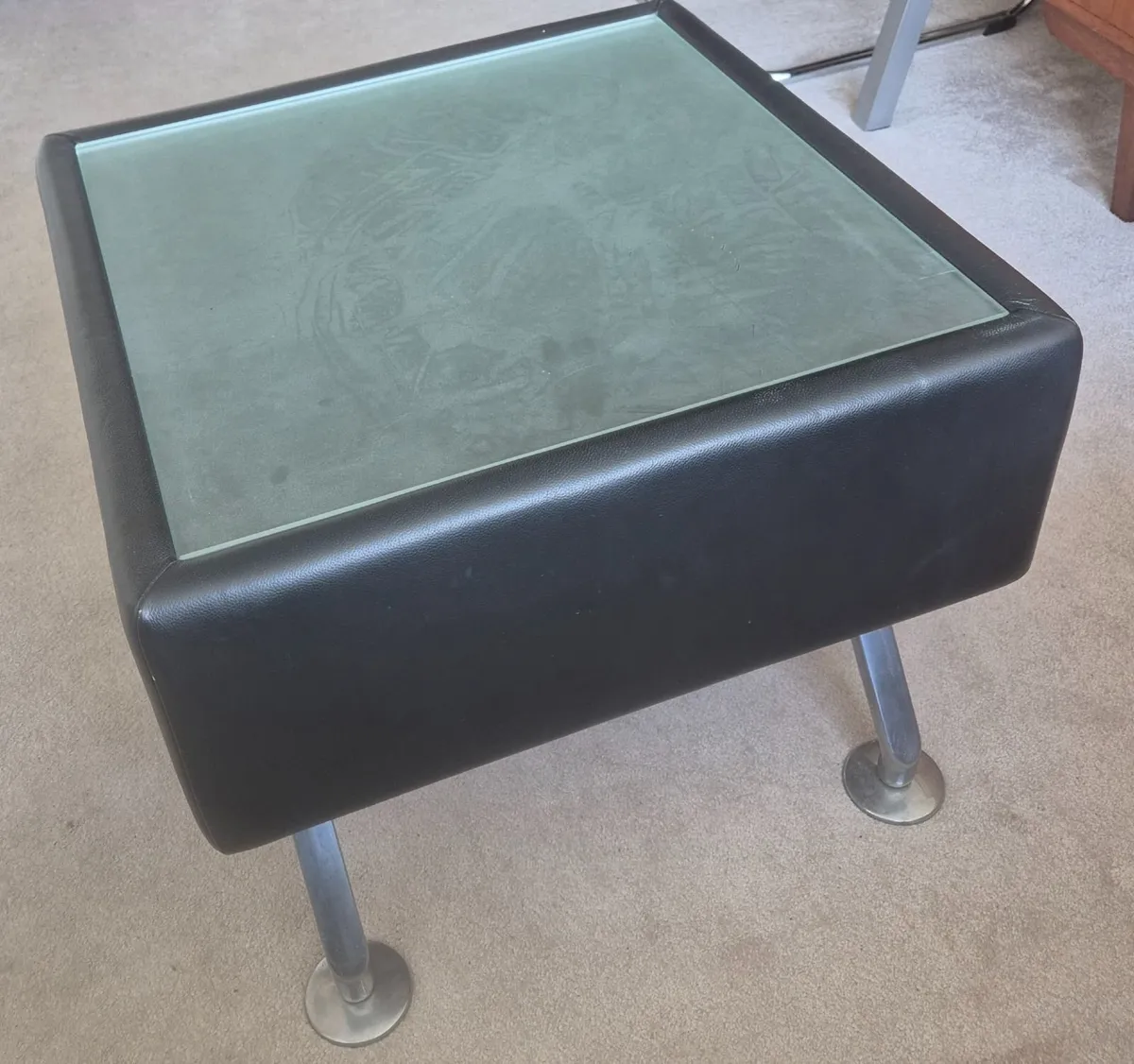 Rare Vintage Sculptural Side Table - Image 3