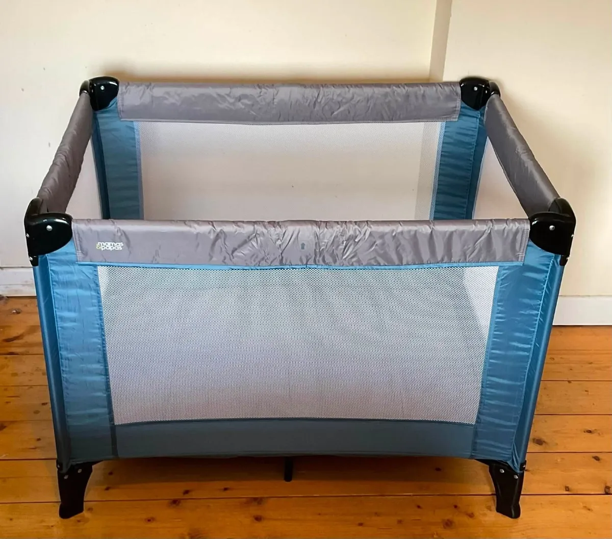 Mamas & Papas Travel Cot With Mattress & Carry Bag - Image 3