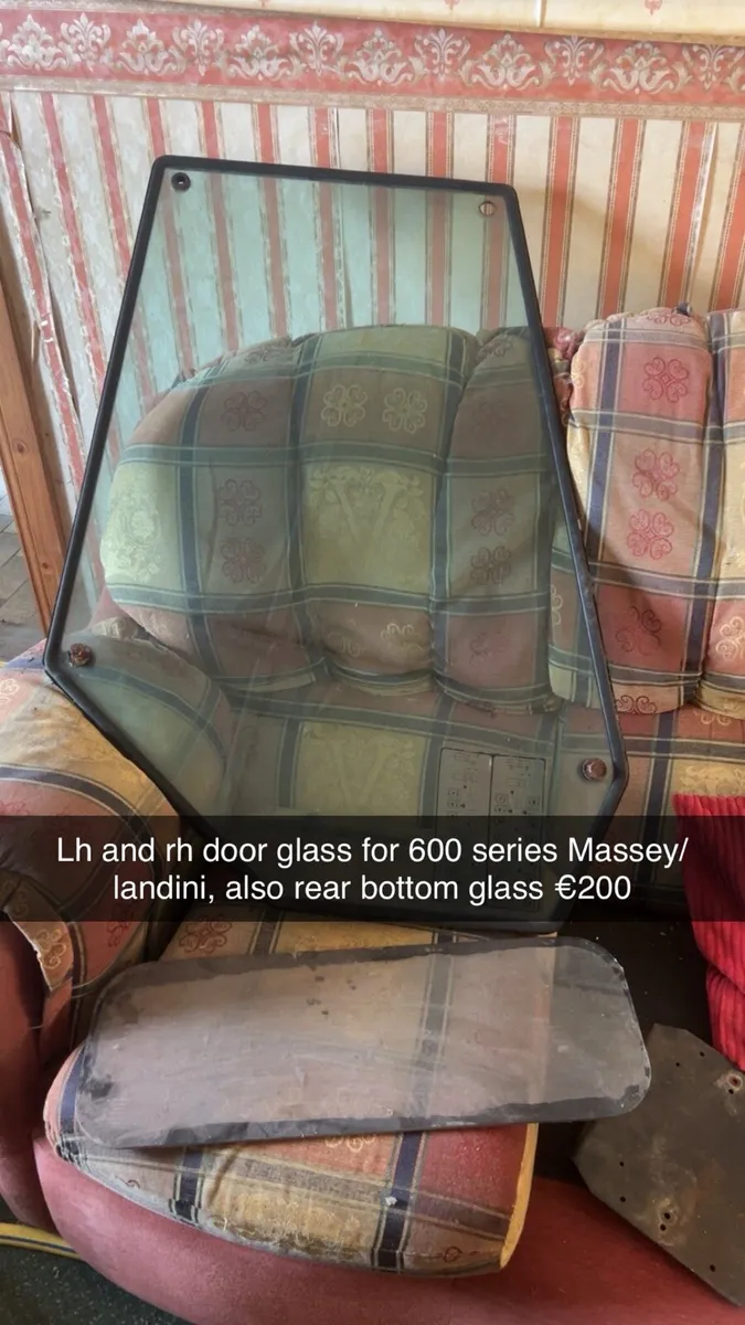 Massey Ferguson 600 series door glass