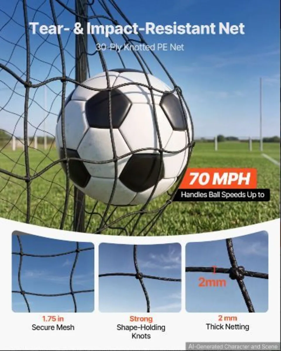 Soccer Goal 3 x 2 m Soccer Goal - Image 2