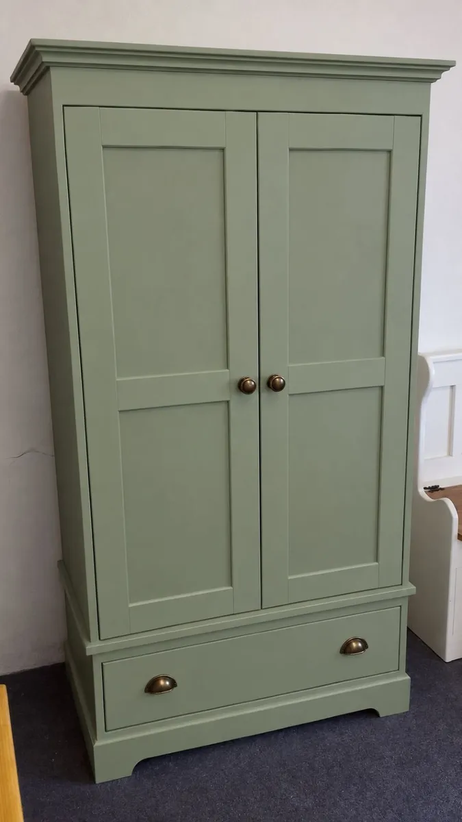 Handmade kitchen larders, pine workshop - Image 3