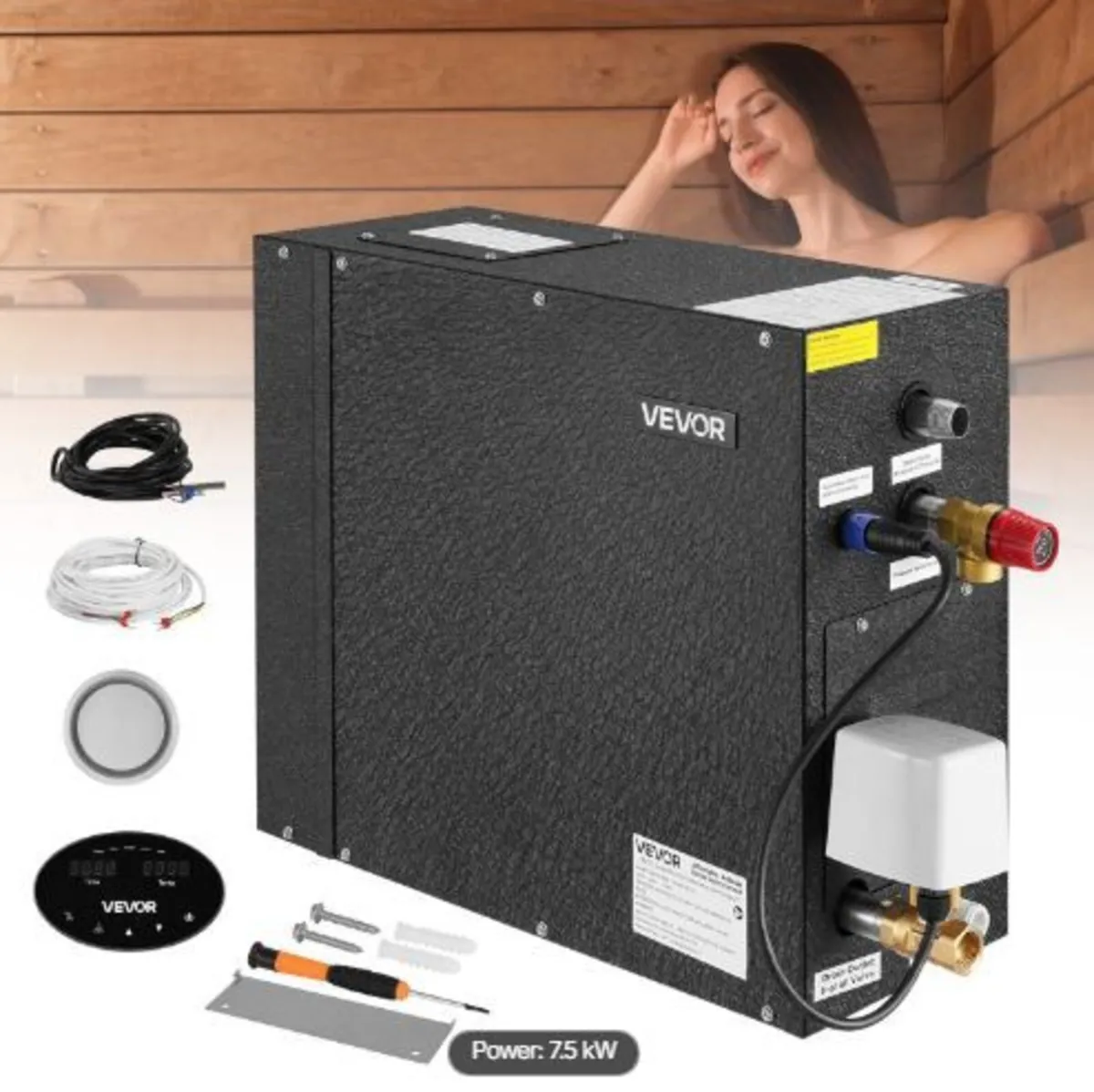 Steam Generator, 7.5 kW Steam Shower - Image 3