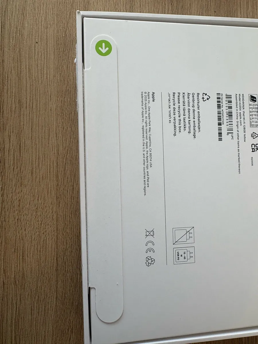 Apple I pad A16 128GB band new - Image 4
