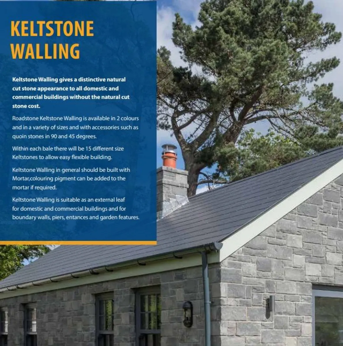 WANTED: KELTSTONE WALLING (Manf. Roadstone)