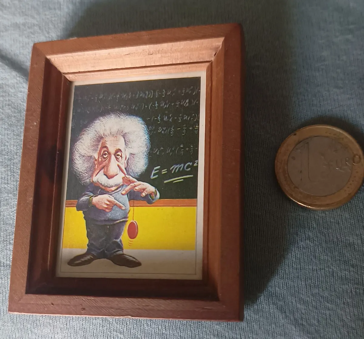 2 Albert Einstein Framed Fridge Magnet - Image 2