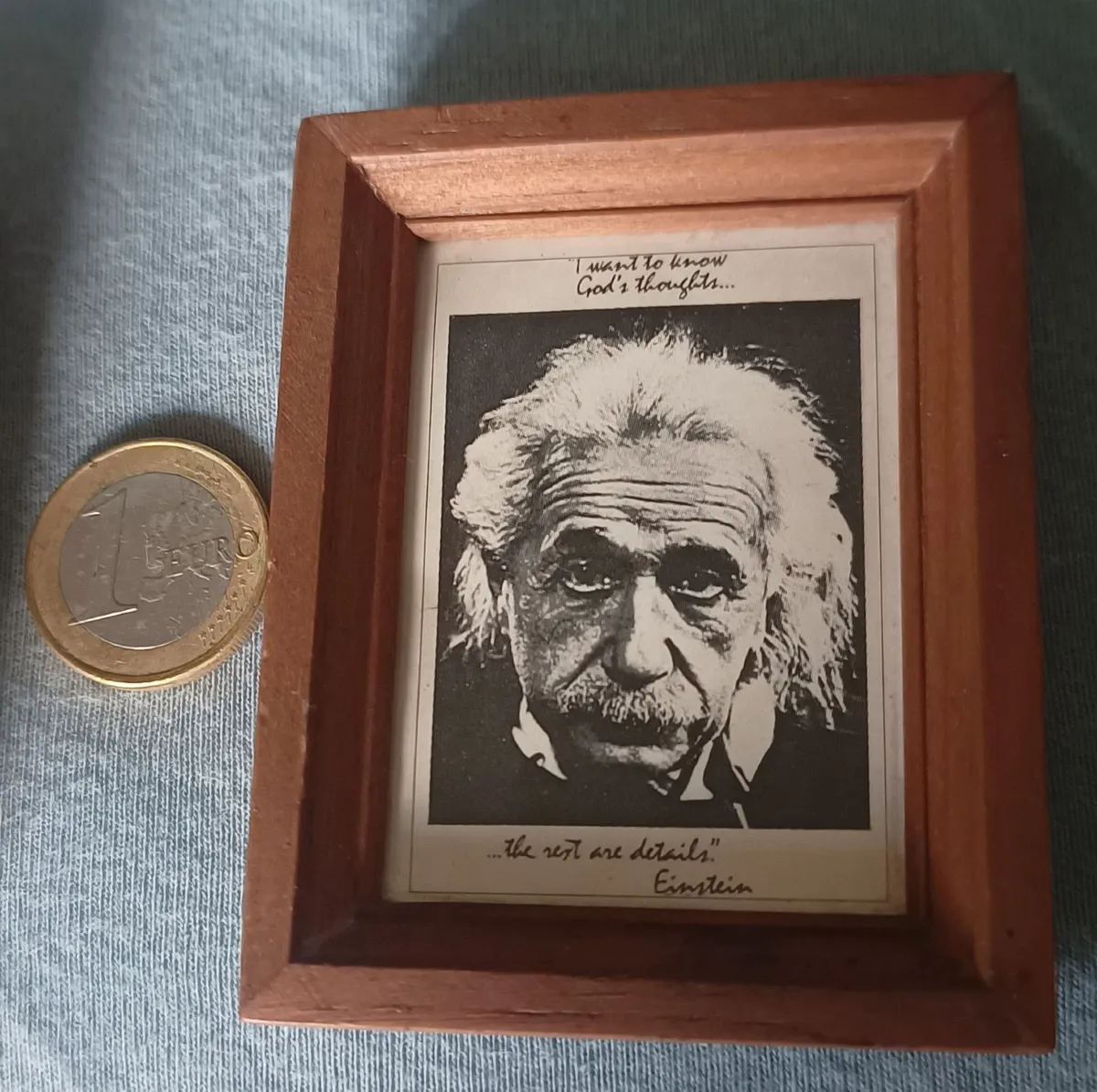 2 Albert Einstein Framed Fridge Magnet - Image 3
