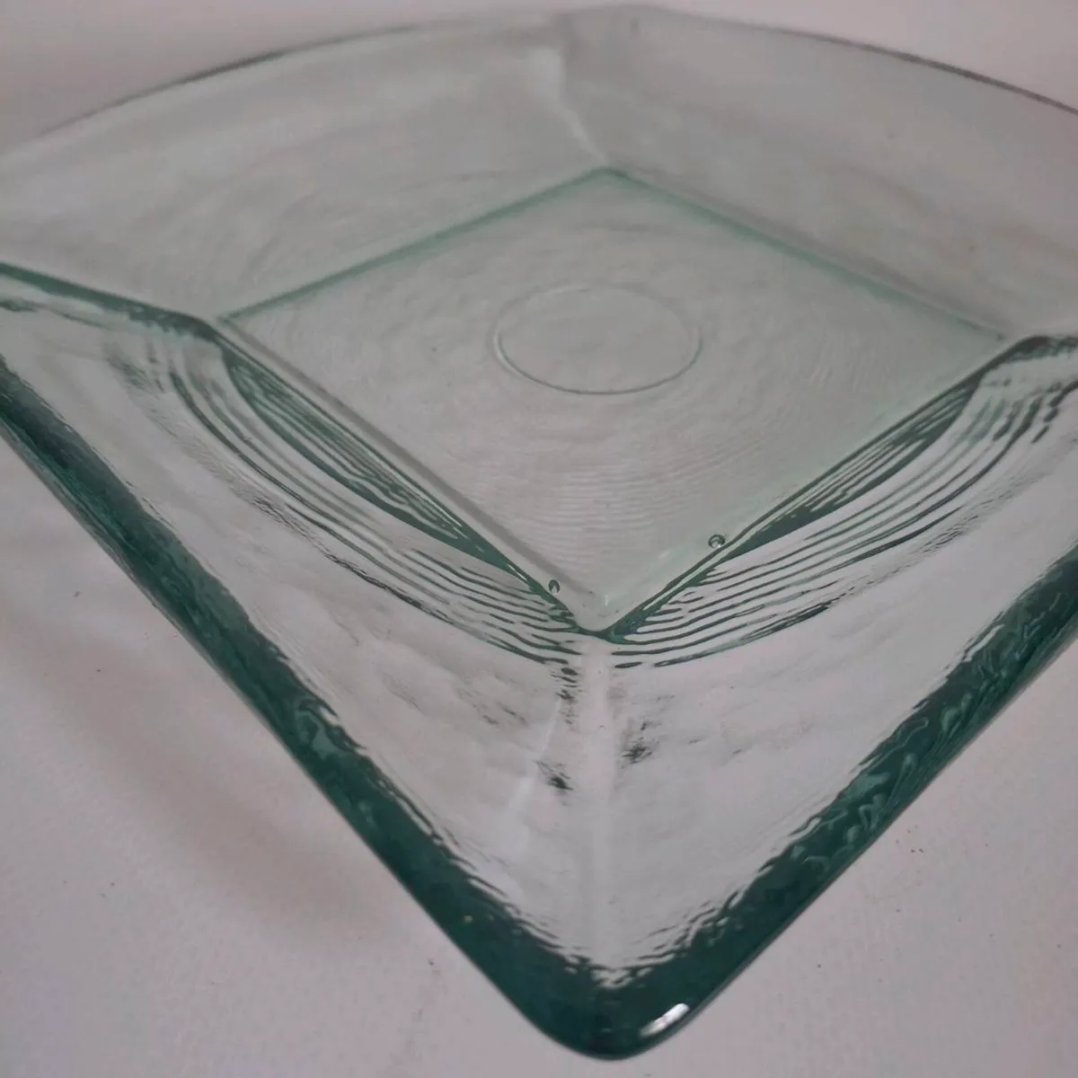 Heavy Recycled Glass Square Tray - Image 3