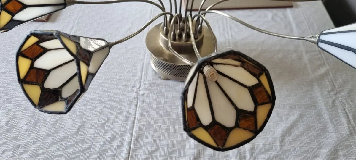 Art deco style ceiling light fittings - Image 1