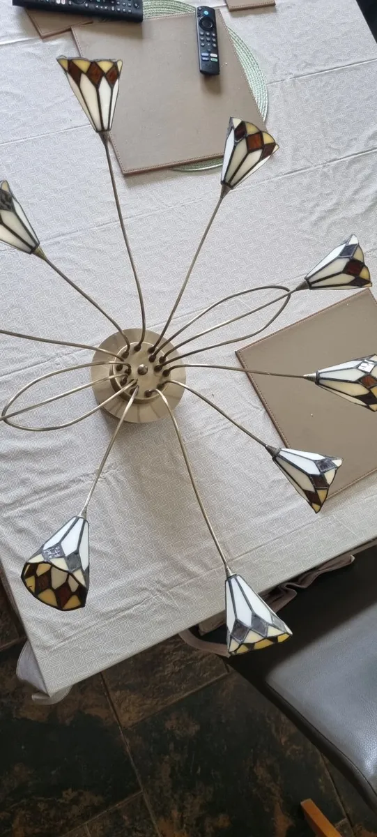 Art deco style ceiling light fittings - Image 2