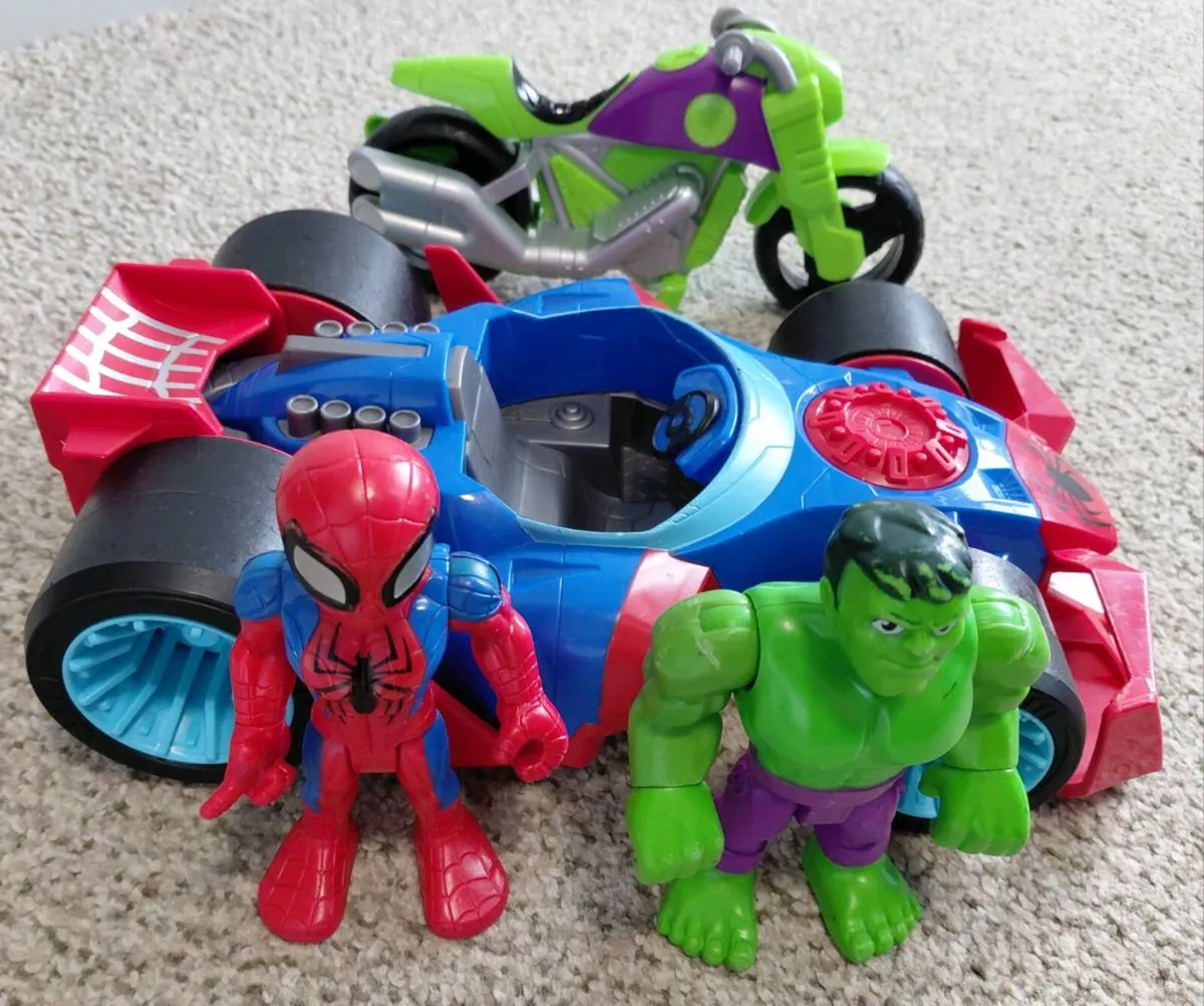 Spider-Man and Hulk set - Image 1