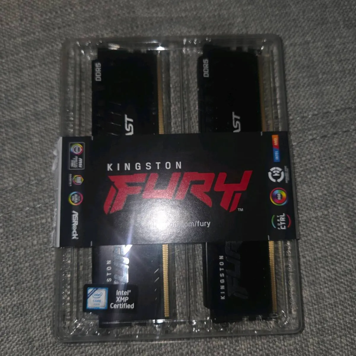 Kingston fury ddr5 2x8gb - Image 1