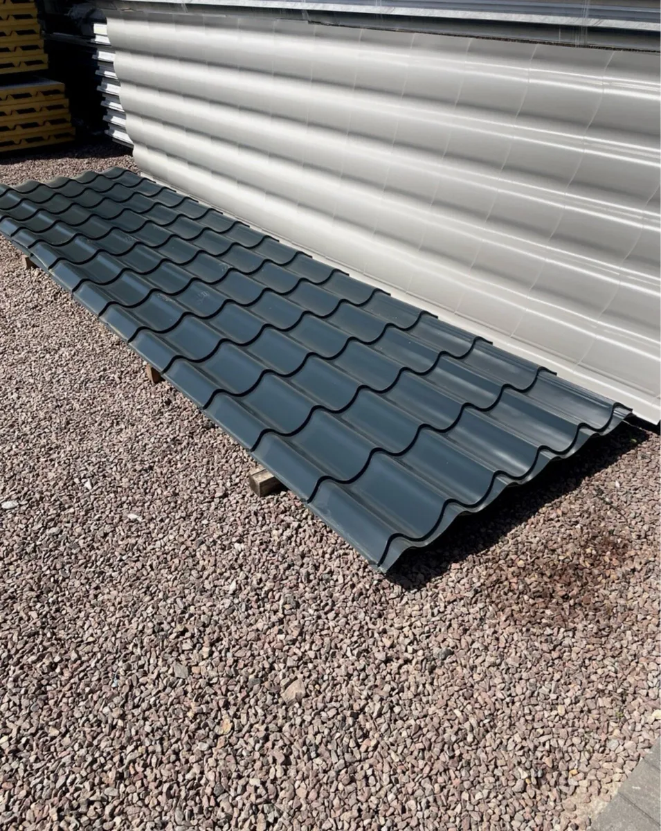 New Tile effect roof sheeting for clearance sale - Image 2