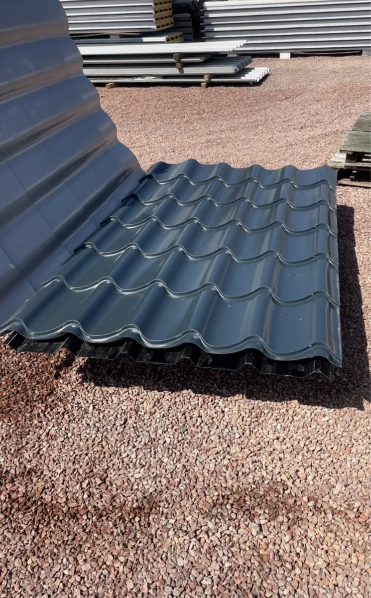 New Tile effect roof sheeting for clearance sale - Image 3