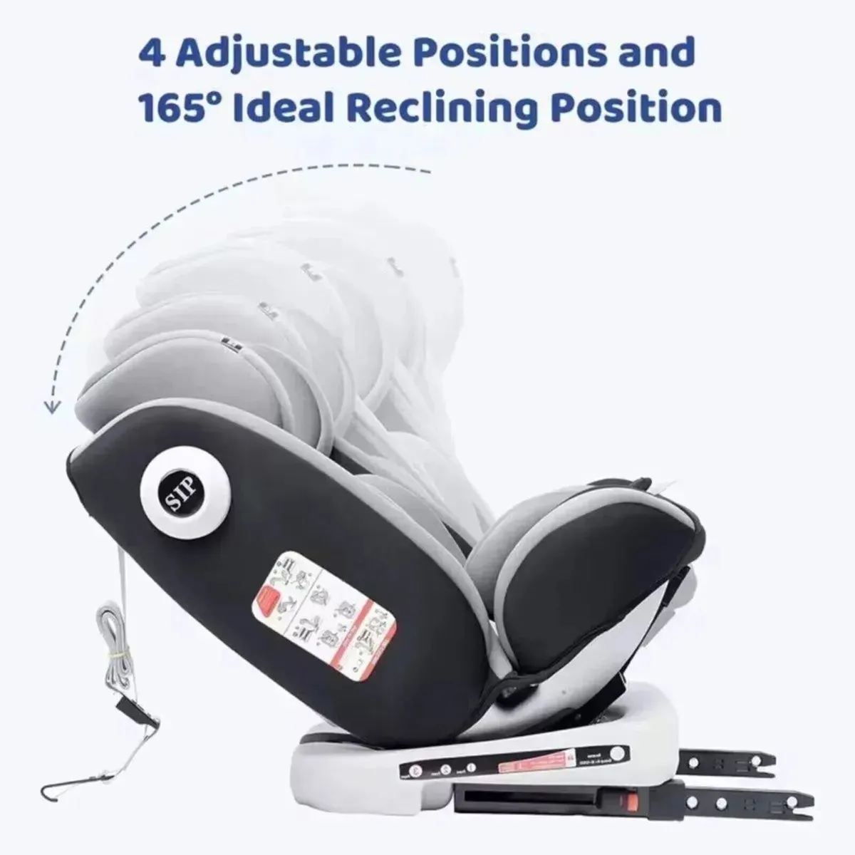Baby Car Seat 360° Rotating Safety Seat - Image 3