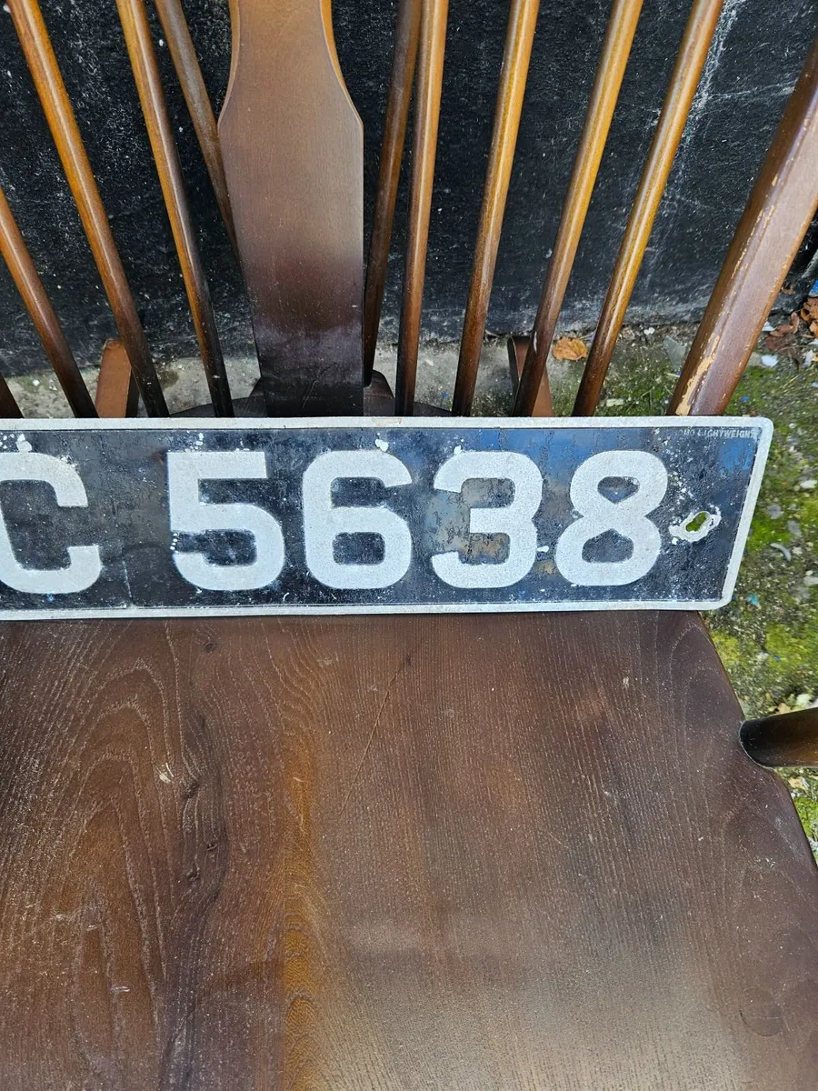 Vintage Licence Plate - Image 3