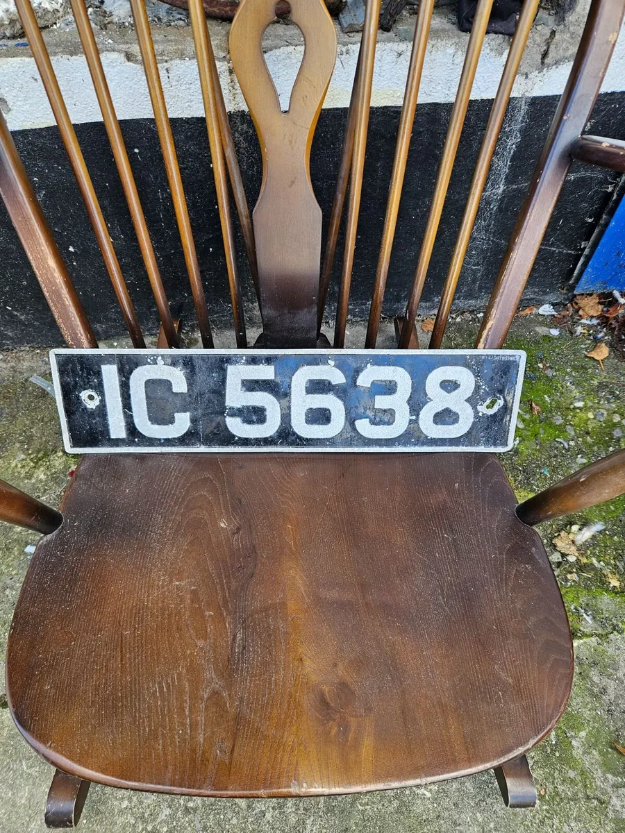Vintage Licence Plate - Image 1