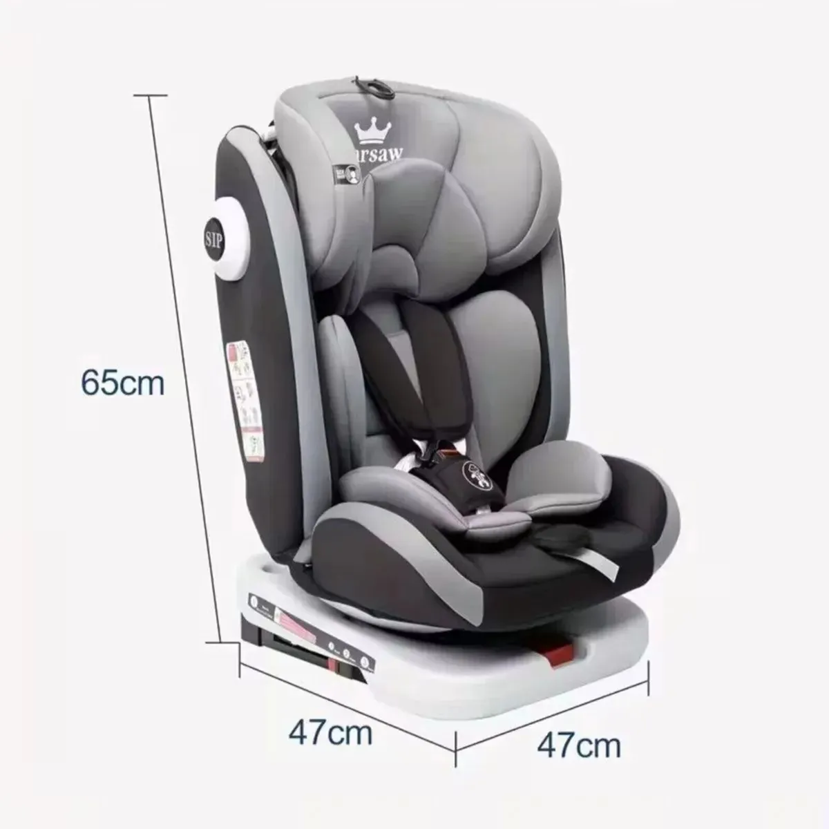 Baby Car Seat Rotating 360° Child Safety Seat - Image 1