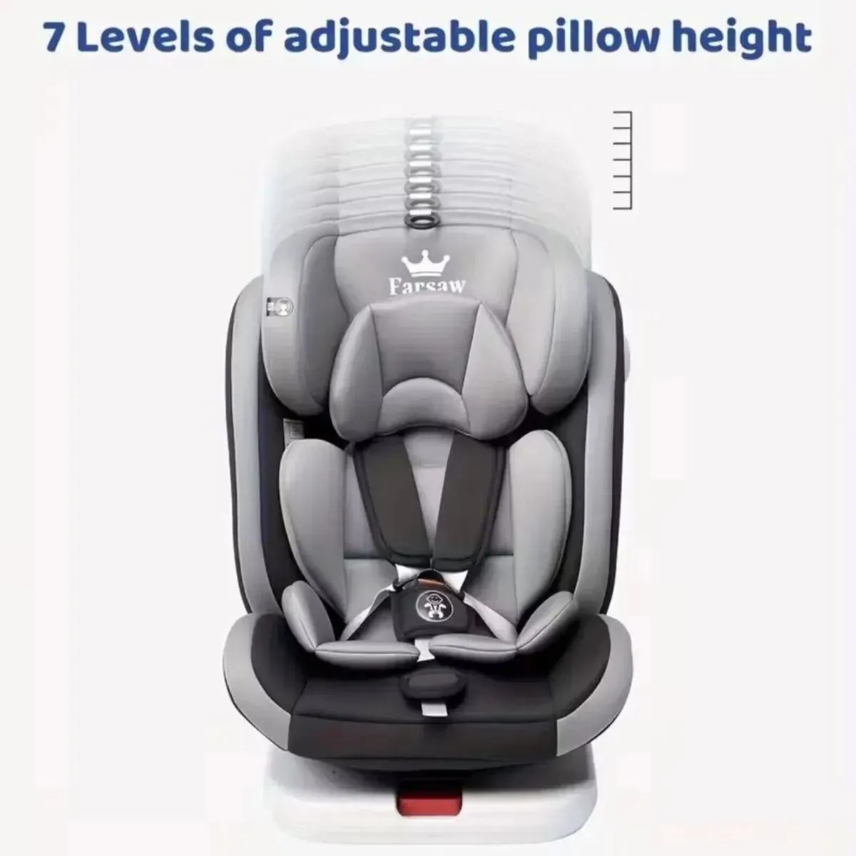 Baby Car Seat Rotating 360° Child Safety Seat - Image 3