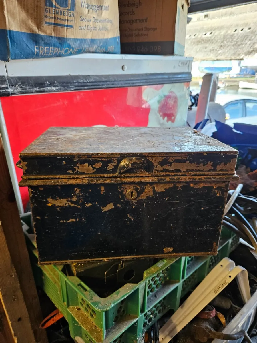 Vintage Chubb Strong Box - Image 4