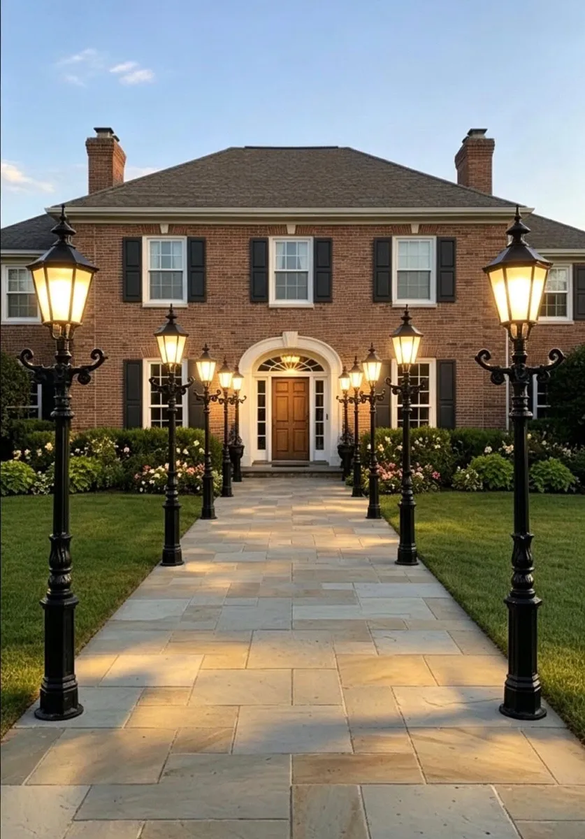 Brand new solid cast iron avenue lights - Image 1